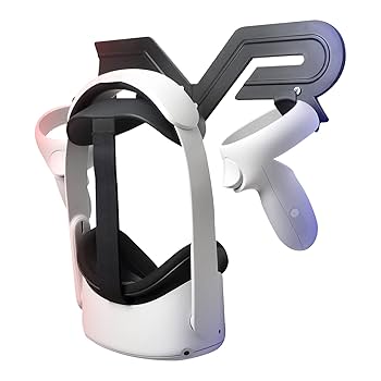 VRヘッドセット 黒 コントローラー付き Shiftall、軽量VRヘッドセットは25万円 跳ね上げ式コントローラ