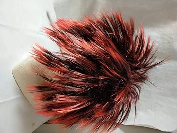Amazon.co.jp: かつらウイッグ 爆発つんつんウニ頭 レッド