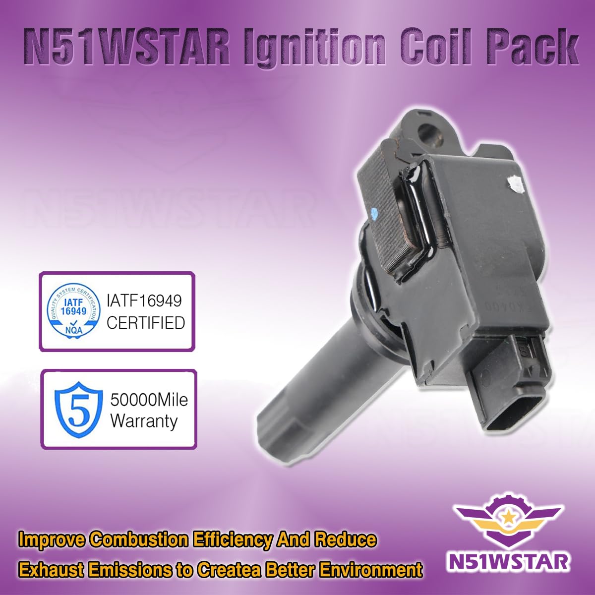 Amazon | N51WSTAR イグニッションコイルパック 4個セット スバル