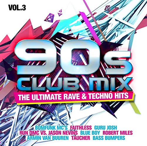 90s Club Mix Vol. 3 - The Ultimative Rave Techno 2cd 90s Club Mix Vol. 3 - The Ultimative Rave Techno 2cd