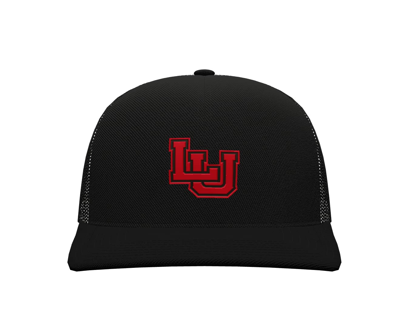 Sport Your Gear Lamar LU Cardinals Mid Profile Adjustable Snap Back Trucker Baseball Hat Cap - Black - One Size