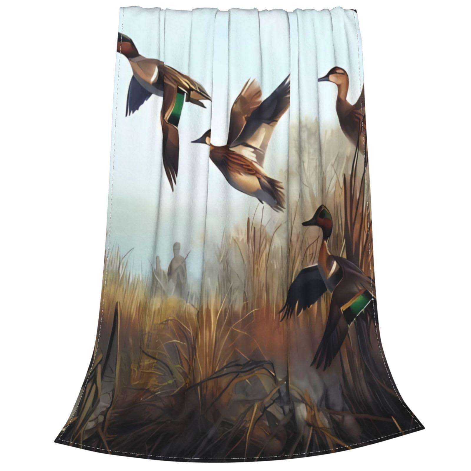 DEHIWI Flanell-Fleecedecke – 203 X 152 Cm, Ultraweich, Ganzjährig Nutzbar Für Bett, Sofa & Outdoor