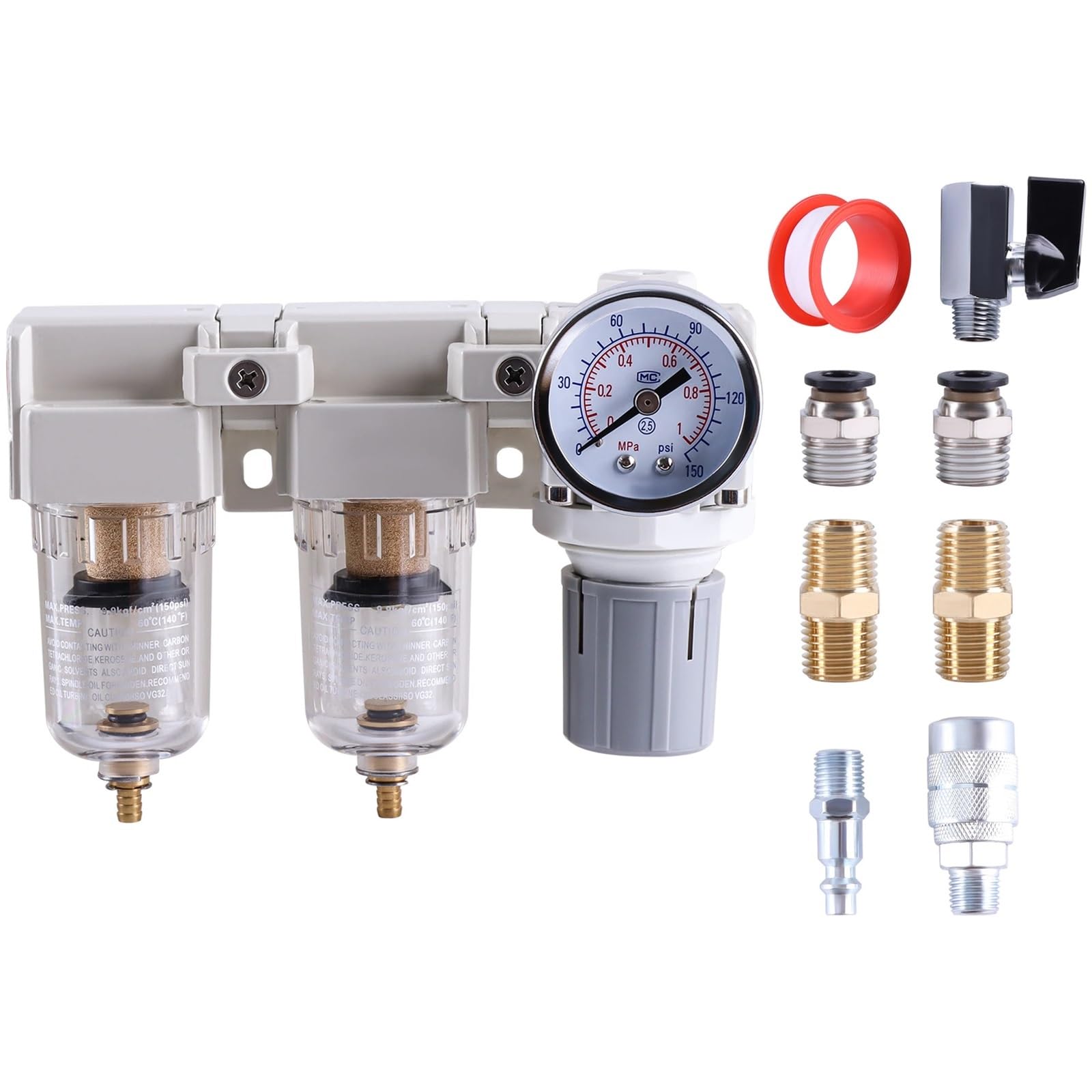 Séparateur eau huile compresseur pour stopper la rouille des outils
