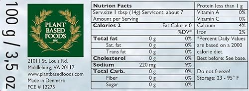 Caviart Caviar de algas marinas VEGANAS galardonadas con el premio 35 oz naranja