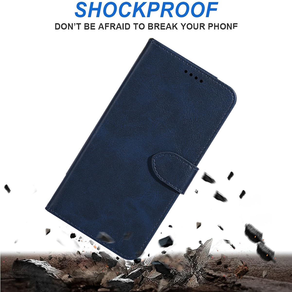 2-in-1 Case Compatible with HMD Pulse Pro/ Pulse Plus Leather Phone Case - Image 2