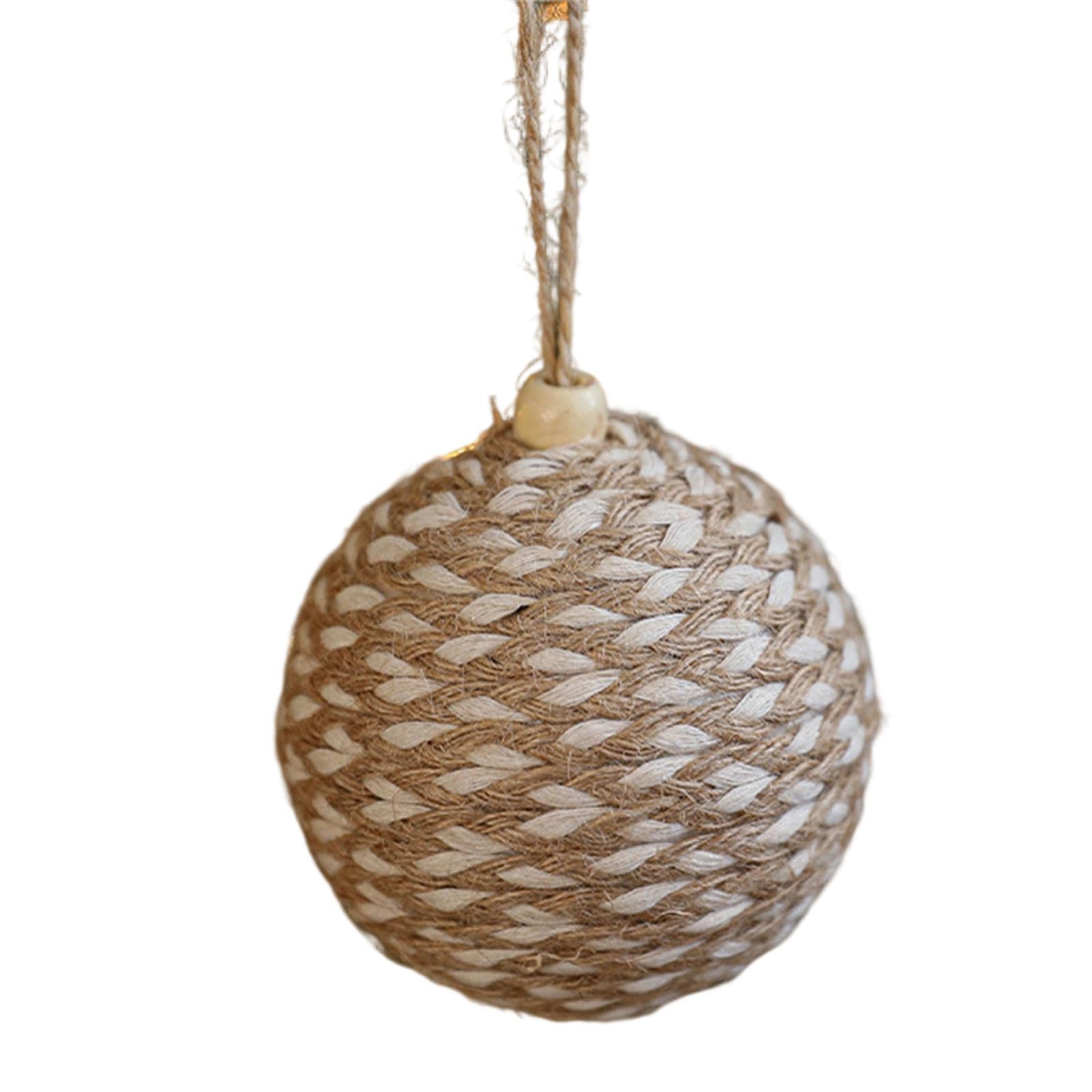 Elnwnnkc C Elnwnnk Shatterproof Foam Ball Holiday Tree Ornament Twine Rope Hristmas Orbs Ornament For Mantels Hristmas Trees Decoration Foam Holiday Decorations