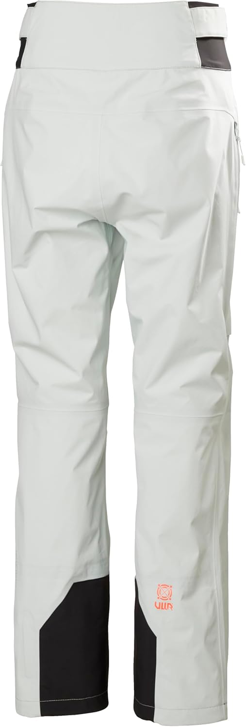 Helly-Hansen Sogn Shell Pant - Women's High Waist Adjustable Snow Pant, Waterproof Skiing Pants with Cargo Pockets