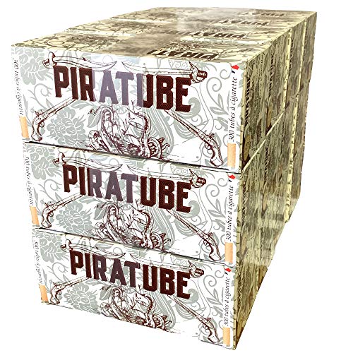 12 Boites de 300 tubes Piratube | 3600 tubes à cigarettes