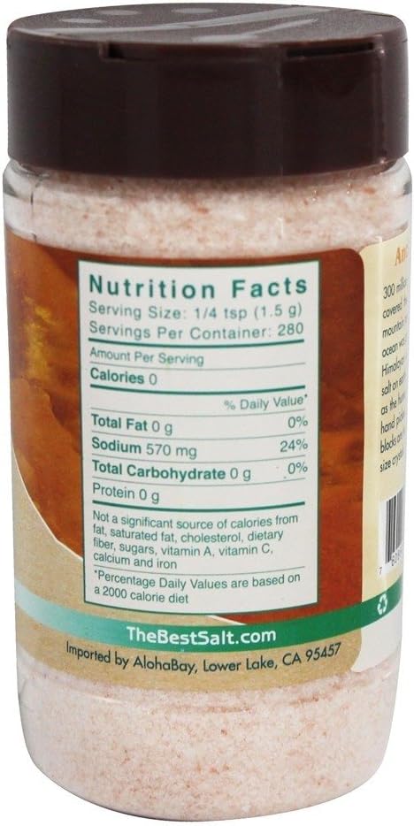 ALOHA BAY Himalayan Salt, Fine : Grocery & Gourmet Food