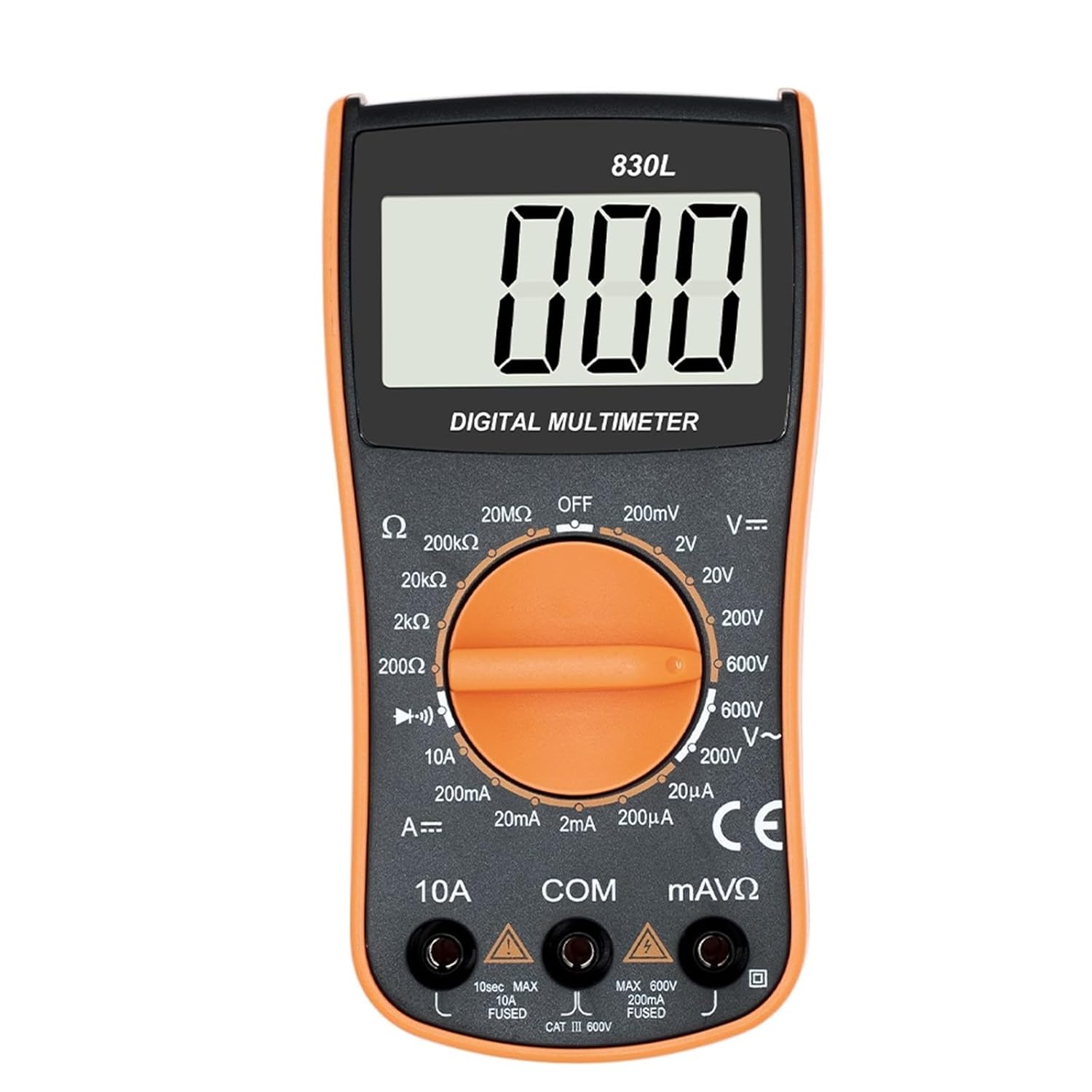 Digital Multimeter Voltage Tester 2000Counts 600V DC/AC Current Resistance Test Ammeter Multimetro+Voltage Tester Pen