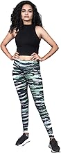 ATICX Women's Polyester Leggings with Wrinkle-Resistant and Tight Fit for Yoga, Gym (Flexwomenleggingclasswire-P, Classic Wine Red,)