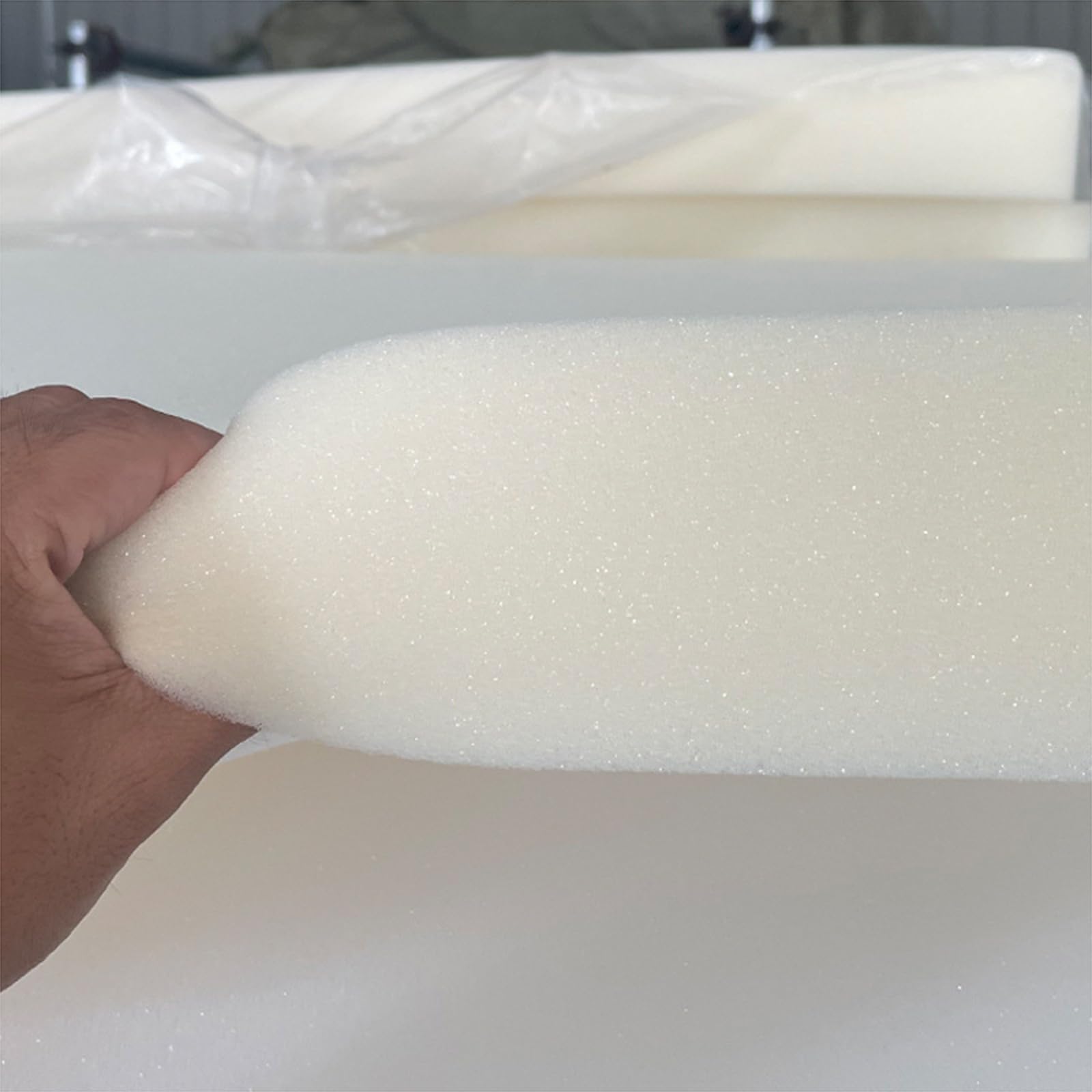 Set di 4 cuscini spessi per sedie, quadrati, con laccetti, per sala da pranzo, cucina, giardino e casa, ufficio, 40 cm, per t & Sle