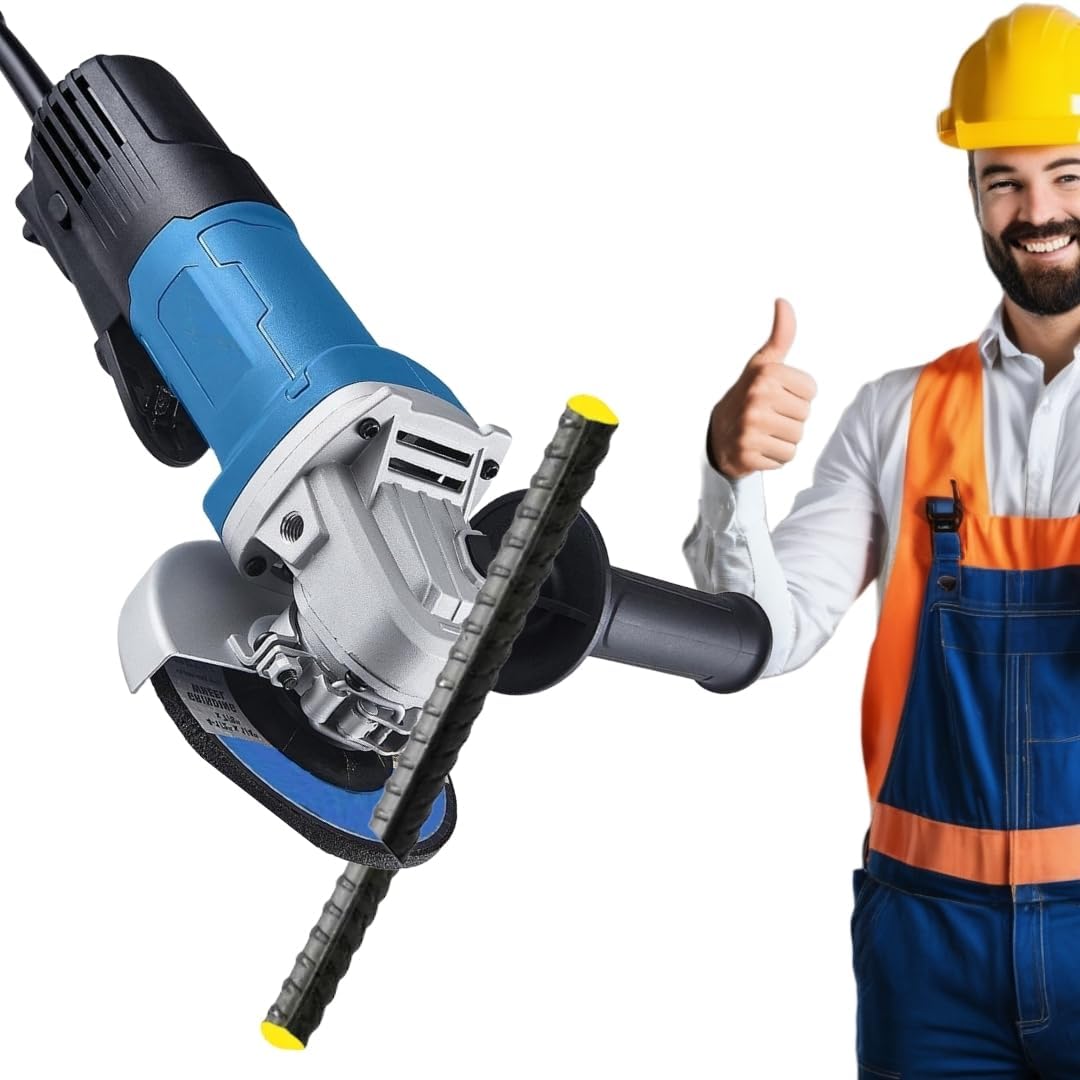 Hercules Corded 4-1/2 In. 11 Amp Professional Paddle Switch Angle Grinder