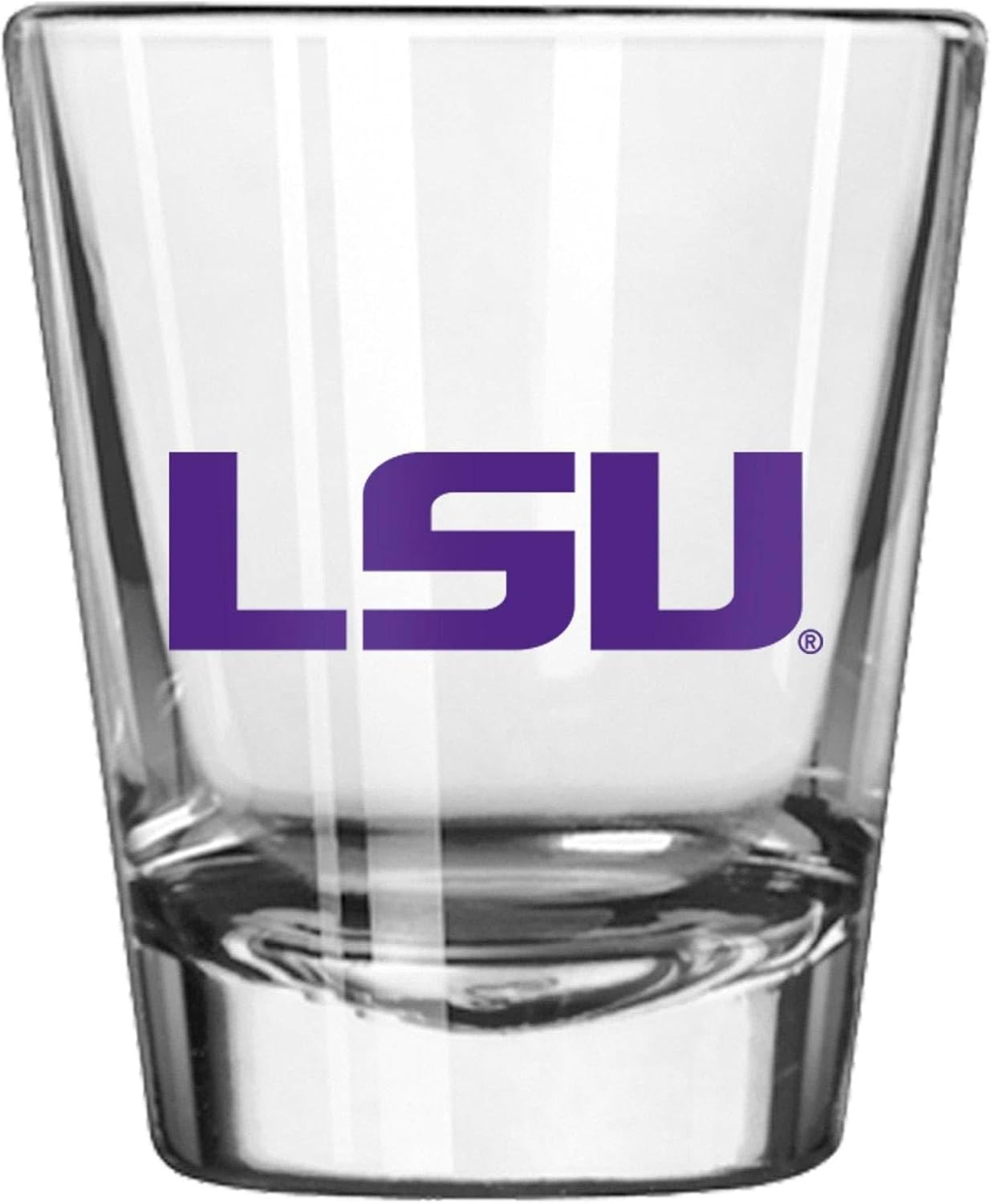 Logo Brands NCAA LSU Tigers 2oz Gameday Shot Glass