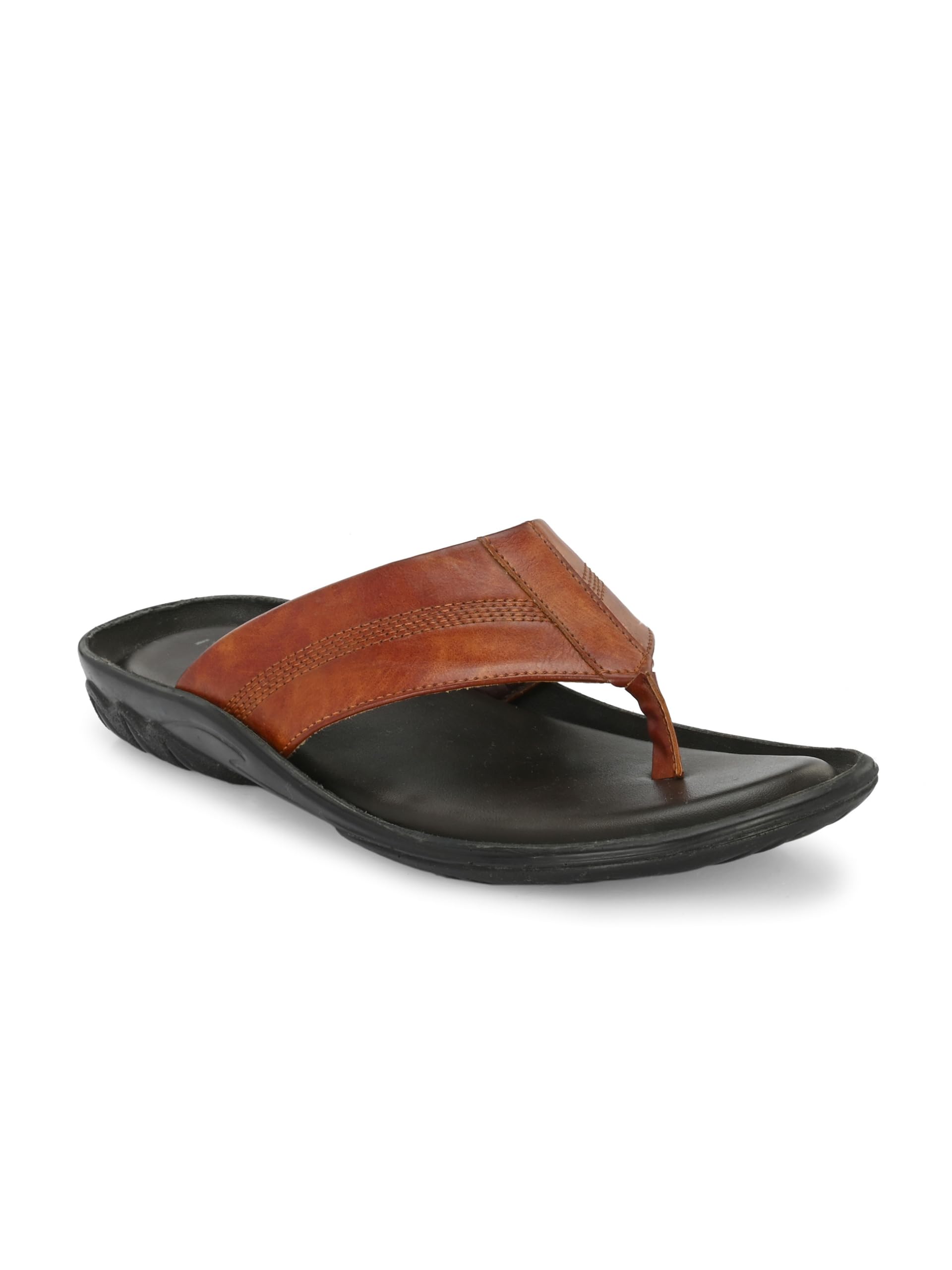 IVRAH Synthetic Leather Sandal Trendy and Stylish Footwear for Man (Brown) Size - 6 (B0B2525DC9) Amazon Price History, Amazon Price Tracker