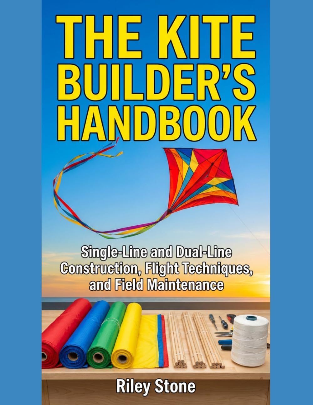 THE KITE BUILDER'S HANDBOOK: Single-Line and Dual-Line Construction, Flight Techniques, and Field Maintenance
