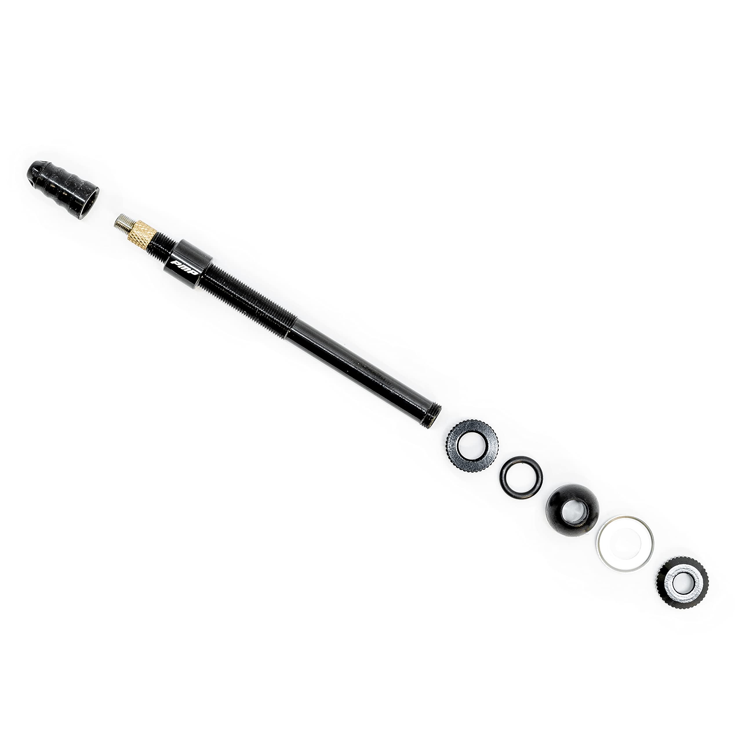 PMP VTR-40 Defender - Valvole Tubeless Strada con Volume Passante +280%, Anti-Otturazione. Compatibili con Cerchi Alti Fino a 40mm. Mousse Ready: Ideale per Inserti Tubeless
