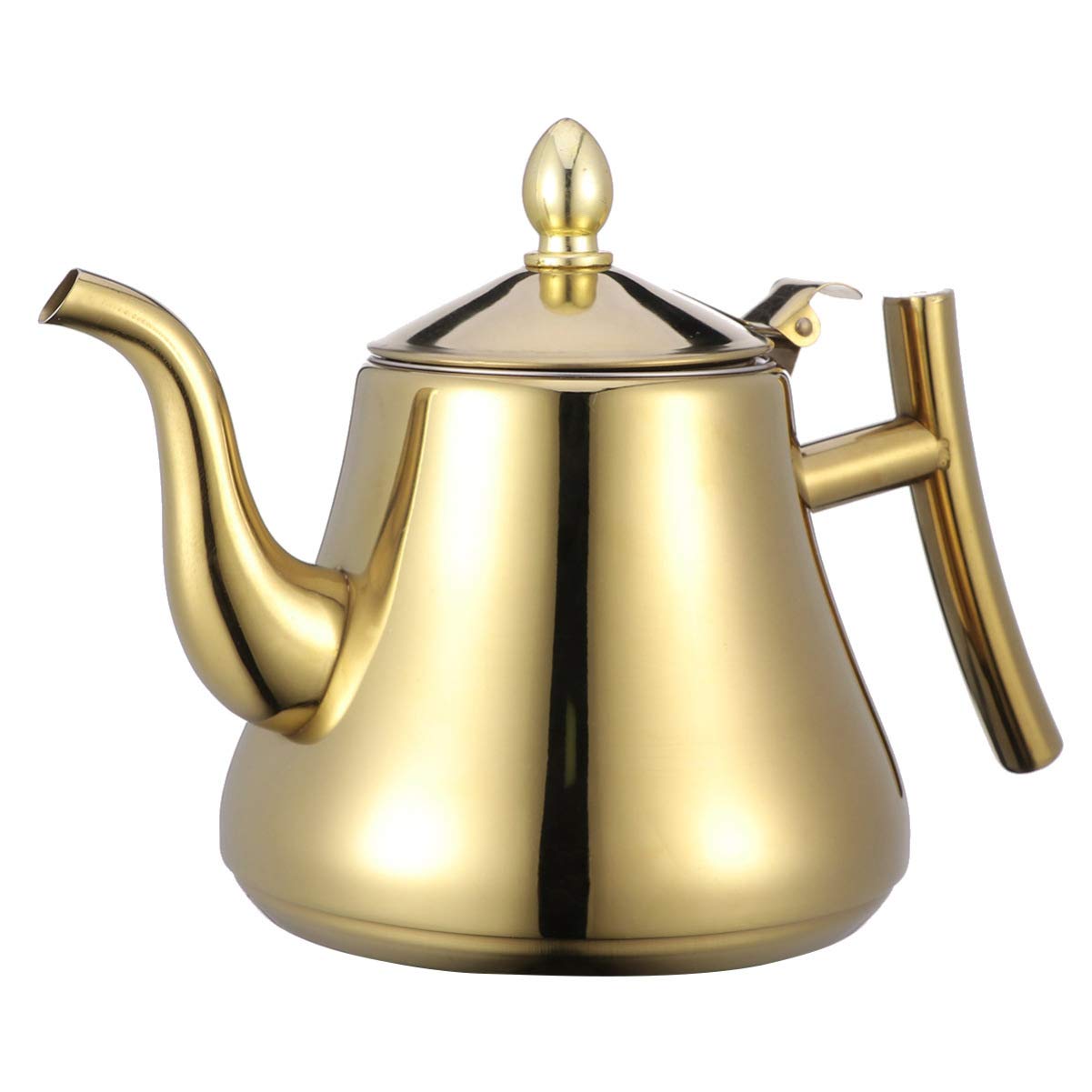 piano cottura Bollitore a fischio Versare sopra il bollitore per il caffè Bottiglia d'acqua in acciaio inossidabile Piano cottura Bollitore per il tè Piano cottura Caldaia ad acqua Teiera in cerami
