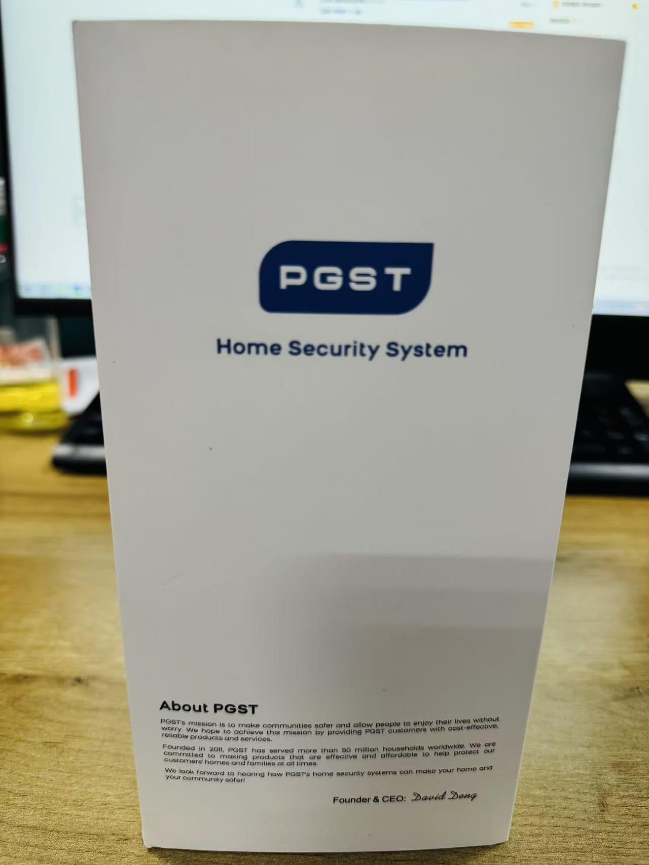 PGST Alarmanlage Haus,4G+WiFi Sicherheitssystem mit Intelligente Alarmtastatur,Tür-/Fenster-Sensoren, Bewegungsmelder,120dB Alarm-Sirene, Alexa-kompatibel,Ohne monatliche Gebühren