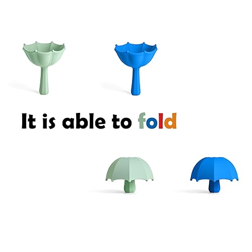 Miniatura 5 de Embudo pequeño para paraguas, embudo tipo hongo, vino tinto, jugo, leche, bebidas, embudo plegable de silicona de grado alimenticio para Año Nuevo,