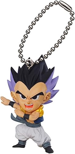 Bandai Dragonball Z UDM 7 Mascot Burst Llavero Figura 2"- Gotenks, Multi colorido