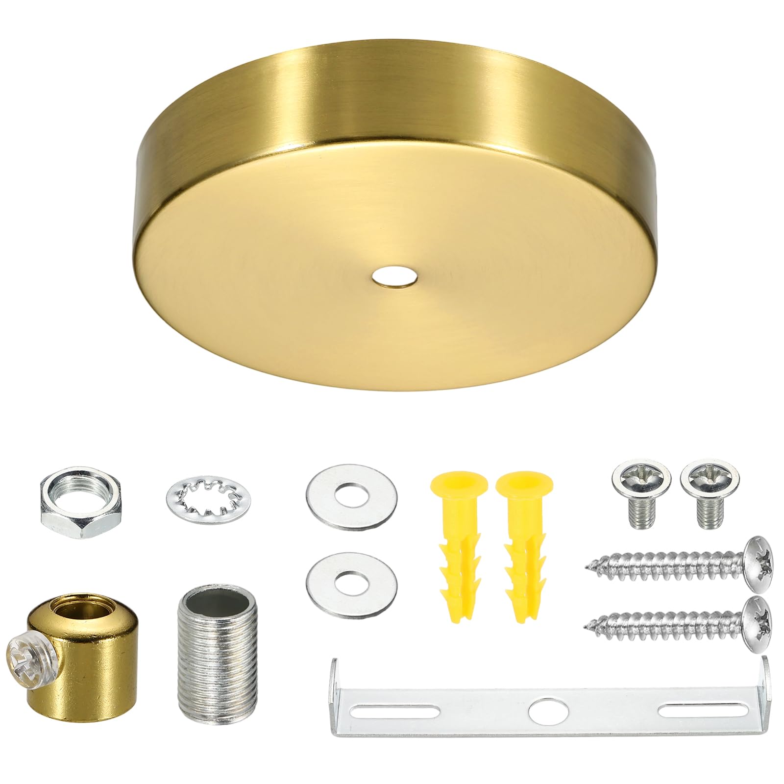 Base circular de metal sólido de alta resistencia para decoración
