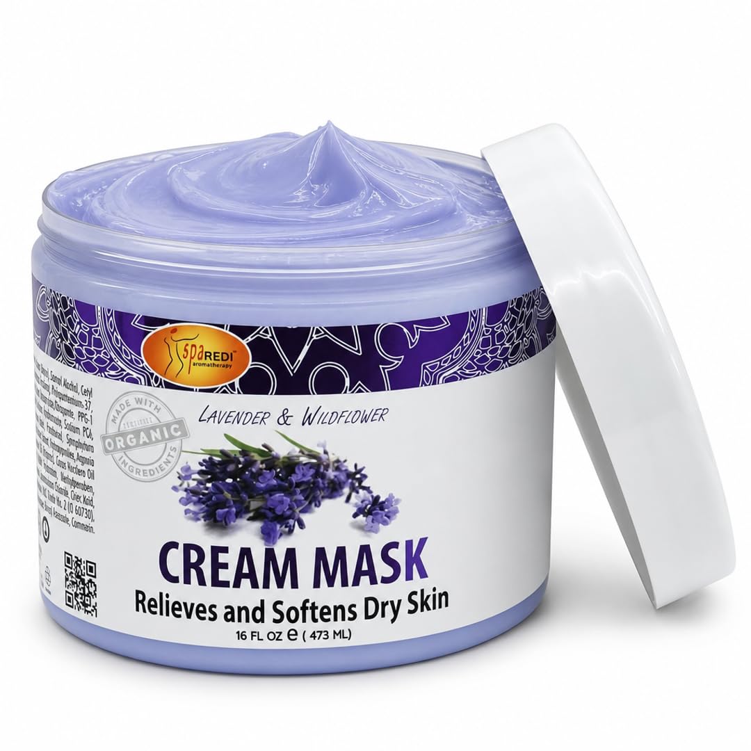 SPA REDI Deep Repair Skincare Mask | Multi-Action Pro & Home Skin Regeneration Treatment | Heals beyond Hydration for Profoundly Silky-Smooth Skin & Lasting Cellular Repair | 16 Oz