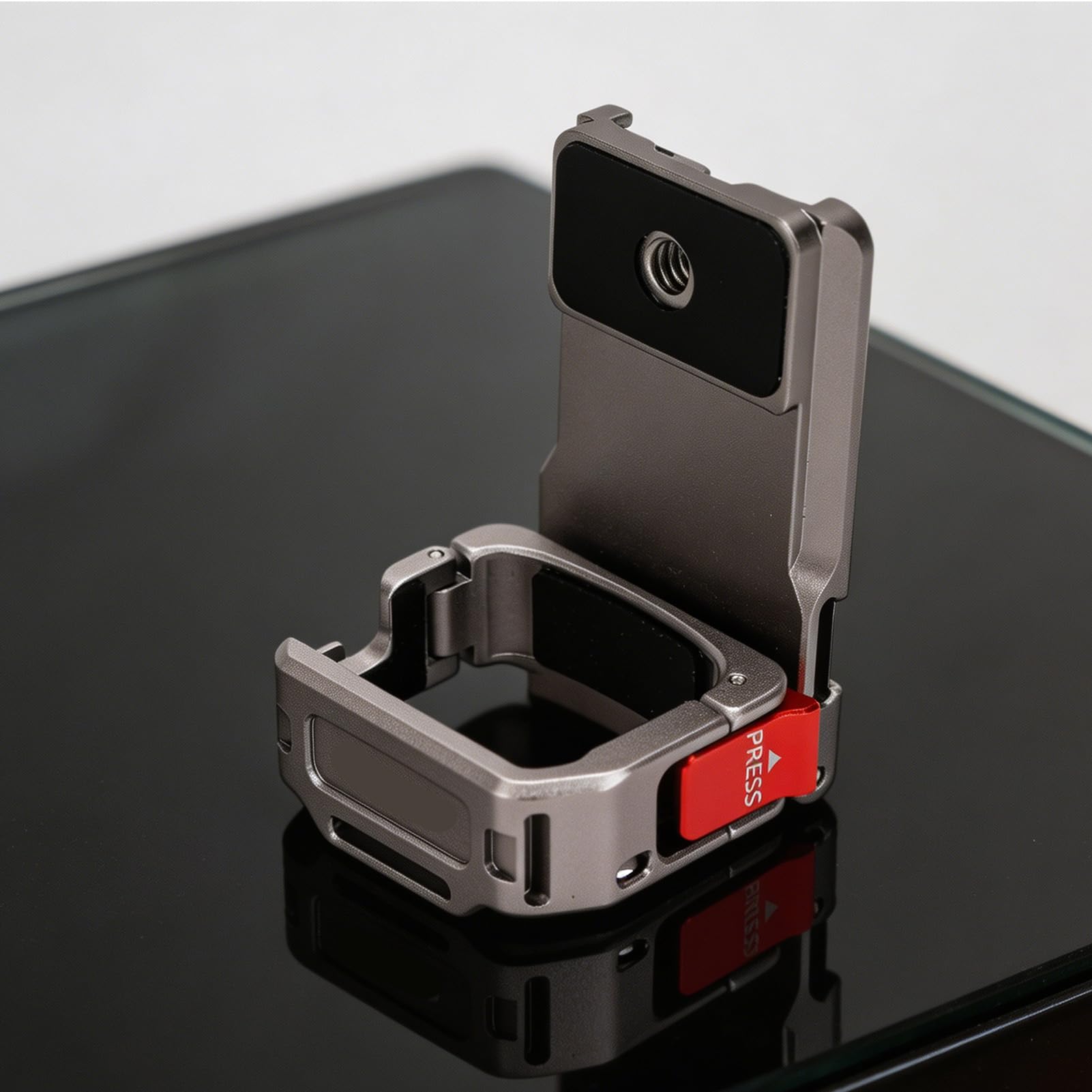 Fabater Adattatore di Montaggio Magnetico Multifunzionale per Fotocamera Tascabile 3/4 con Slitta Fredda per Uso a Mani Libere 1 unità