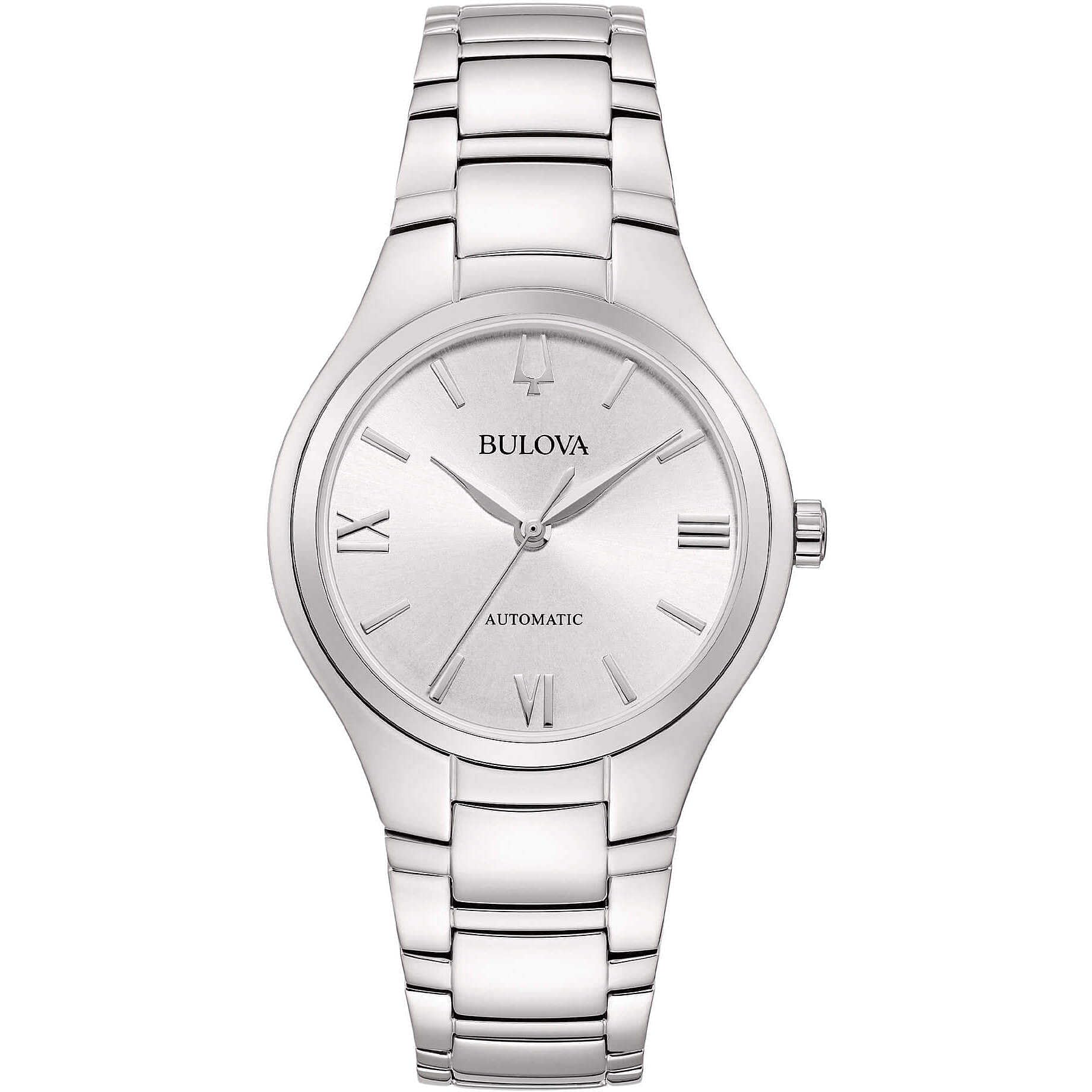 Bulova Orologio Automatico Donna Argentato/Acciaio cod. 96L318