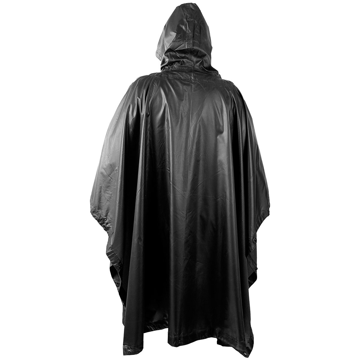 Helikon Wasserdicht Poncho Ripstop Schwarz