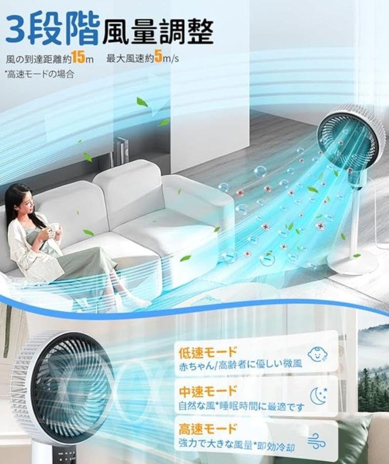 【3台セット】新品未使用 DCモーター エアーサーキュレーター YSK302-A 3台セット】新品未使用 DCモーター エアーサーキュレーター YSK302-A 3