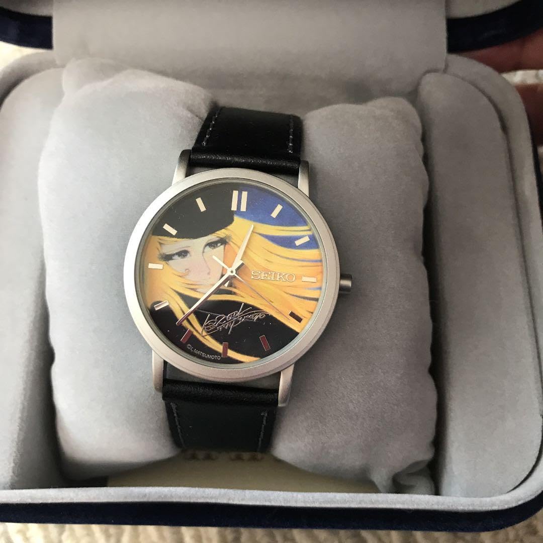 Amazon.co.jp: 松本零士先生 紫綬褒章受賞記念 銀河鉄道999 腕時  