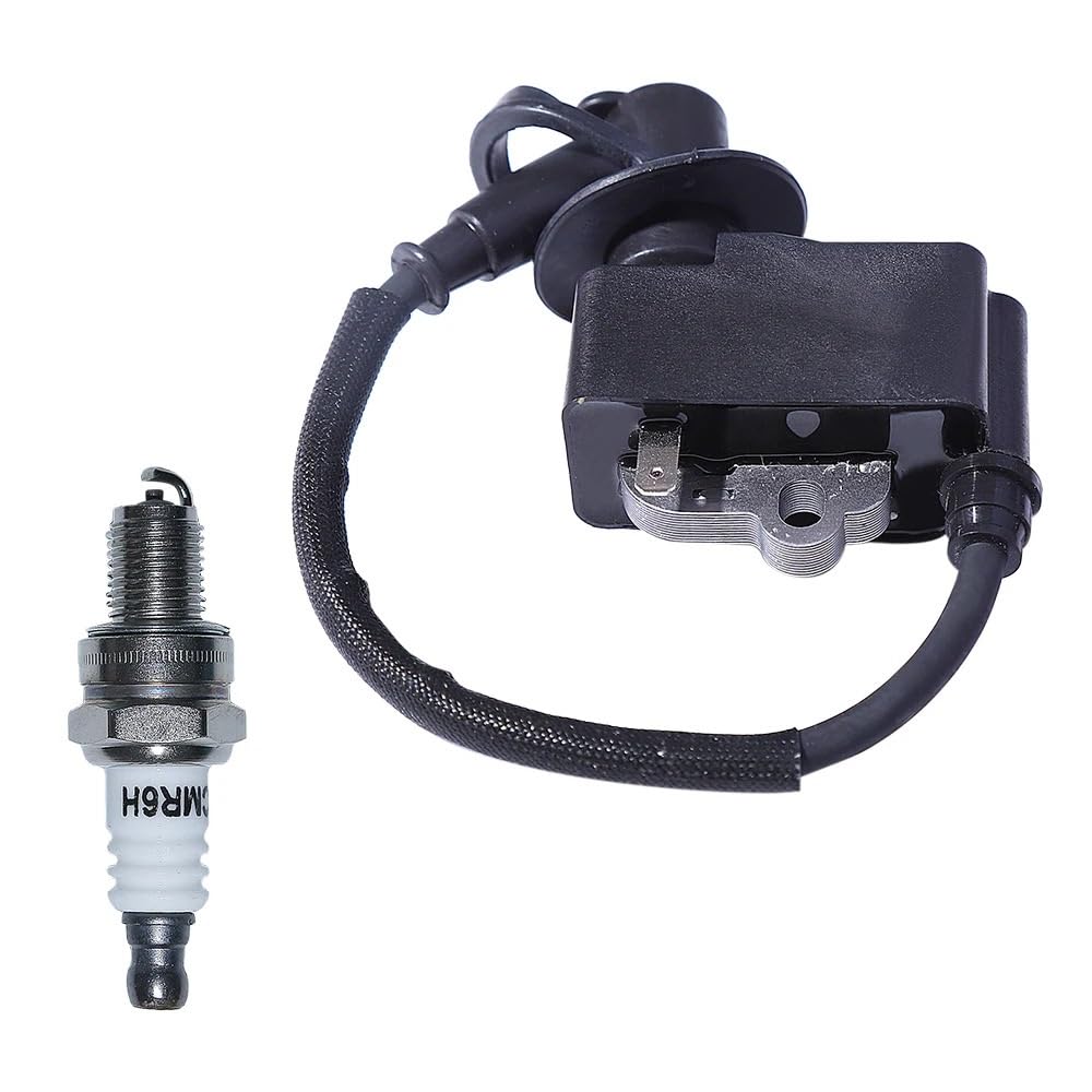 Bobina de Encendido y bujía compatibles con MS 171, MS 181, MS 211, MS171, MS181, MS211. Reemplazo de 1139 400 1307. Repuestos for Motosierra.