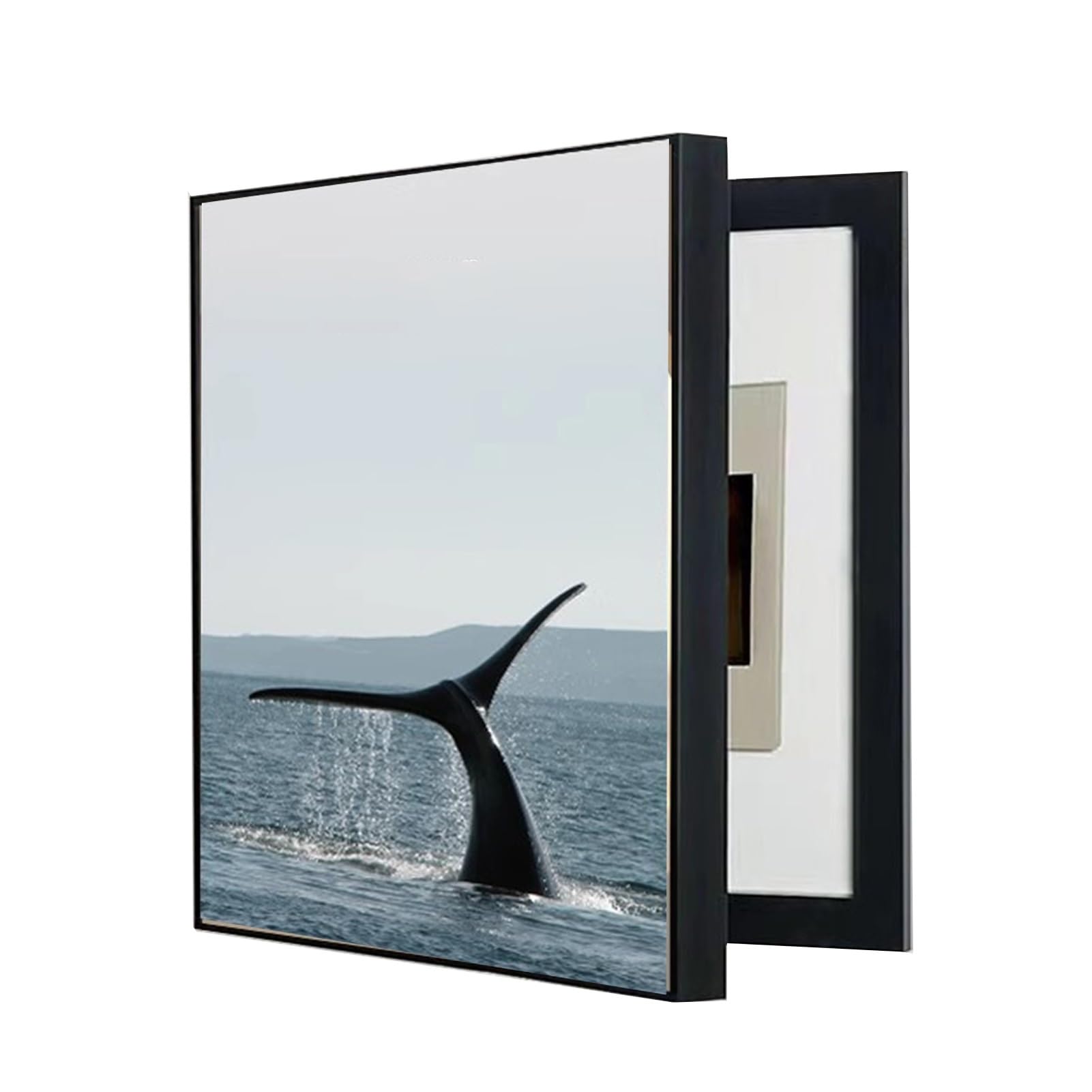 AWSAD Coperchio Per Scatola Elettrica Scatola Di Distribuzione, Coperchio Decorativo Scatola Copri Contatore Elettrico Interno Quadro Copri Contatore(D,50X70CM)