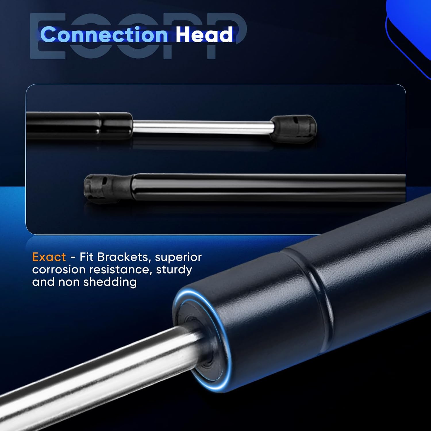 ECCPP Lift Support Hood Replacement Struts Gas Springs Fit for Buick Lacrosse 3.6L 2005-2007,for Buick Lacrosse 3.8L 2005-2007 Set of 2