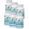 حزمة زجاجة GC GoutCare 6 - إدارة حمض اليوريك ودعم المفاصل تتميز بالكركم والثوم وشوك الحليب والمزيد - (90 كبسولة في كل زجاجة × 6)