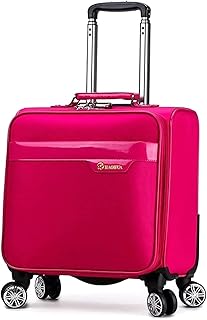 Bagagem de viagem 45 cm mala de viagem sobre rodas Mala de mão de cabine mala de viagem mala de negócios masculina moda à prova d'água bolsa de bagagem oxford Mala (Cor: R vermelho Oxford tecido, Tamanho: 18