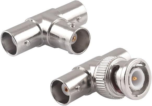 Sourcingmap-Connettore Vie femmina BNC-BNC maschio femmina coassiale Sourcingmap-Connettore Vie femmina BNC-BNC maschio femmina coassiale