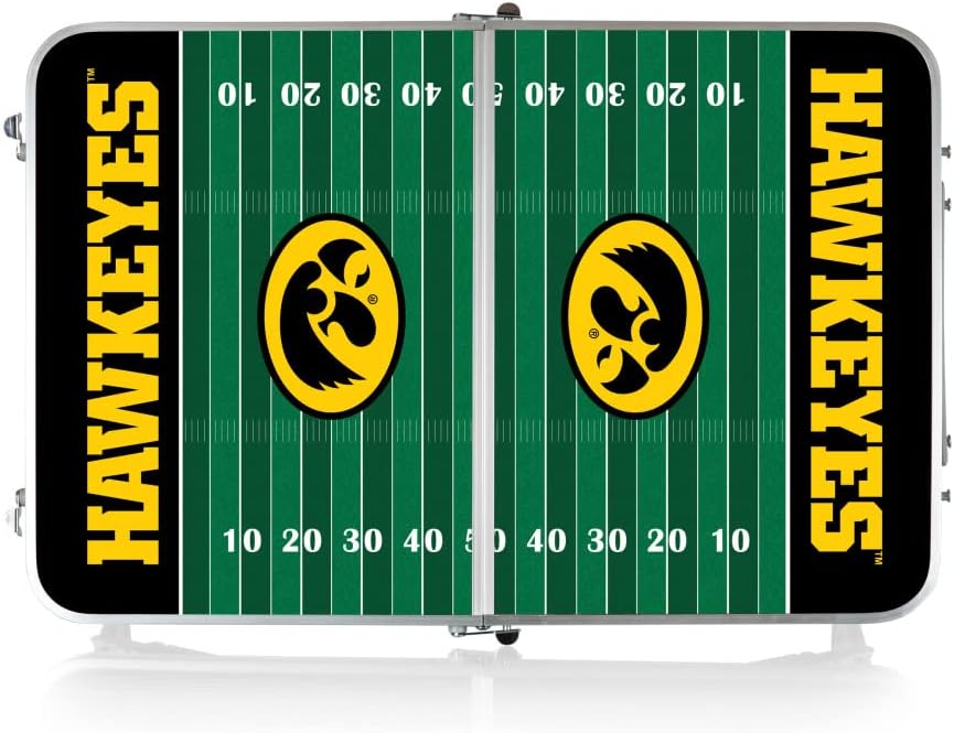 PICNIC TIME NCAA Concert Portable, Small Folding, Mini Picnic Table