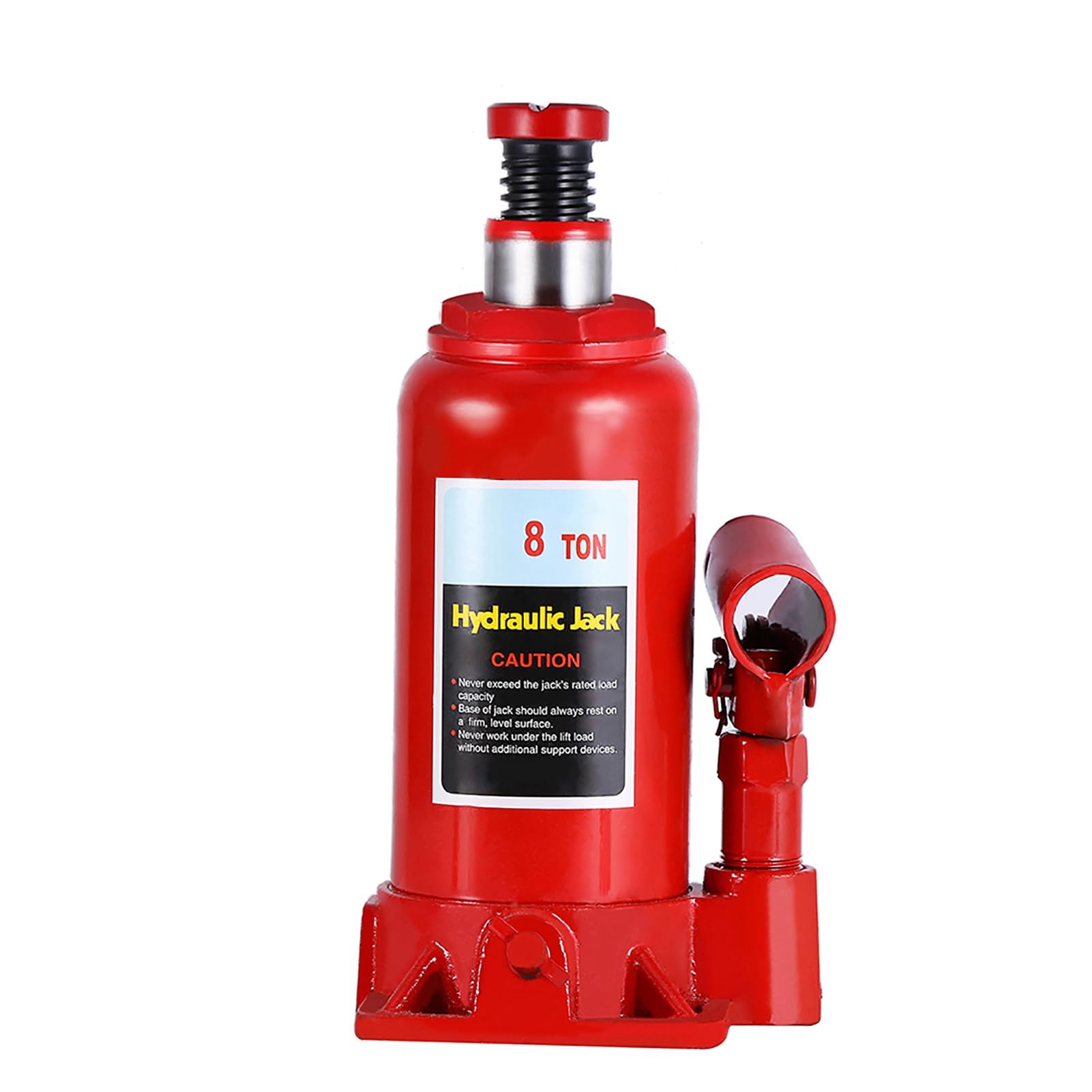 8T Bottle Hydrauliczny podnośnik samochodowy o wysokiej wytrzymałości Przenośny podnośnik samochodowy do samochodów ciężarowych Ciągniki trakcyjne odlewy całego ciała ze stalową płytą