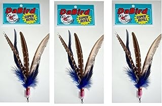 GoCat DaBird Super Feather Refill, Assorted Colours, Pack of 3