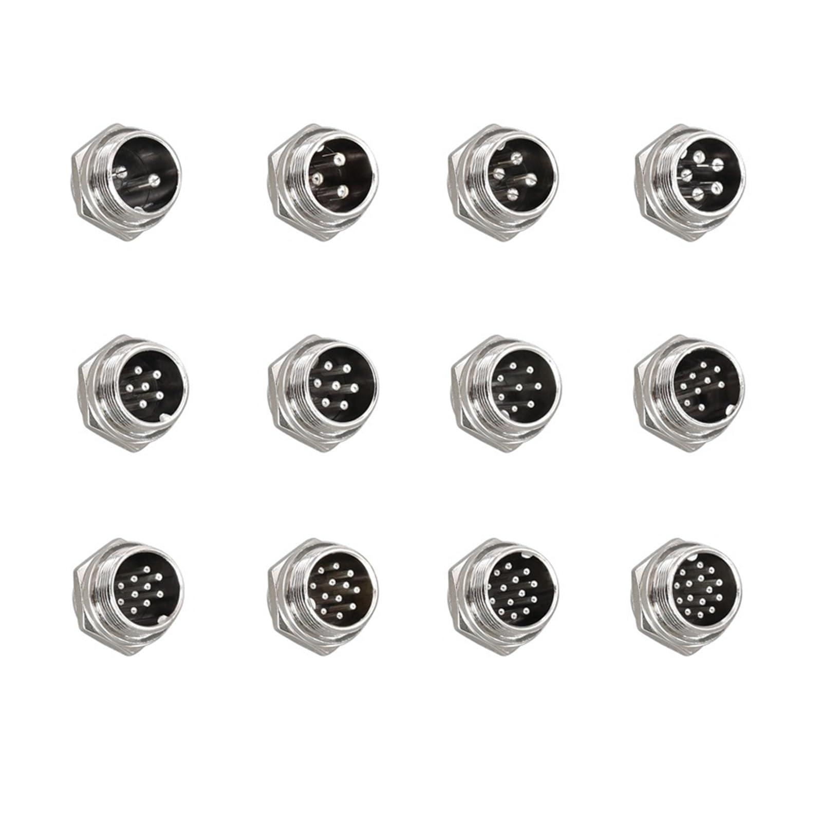 Connecteur circulaire d'aviation GX20 15 broches mâle femelle pour machine