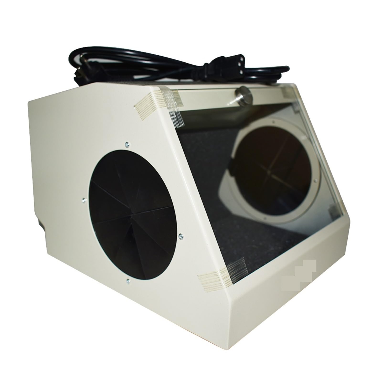 Caja de pulido y rectificado, protector de pulido, estuche a prueba de polvo for chorro de, colector de polvo for chorro de