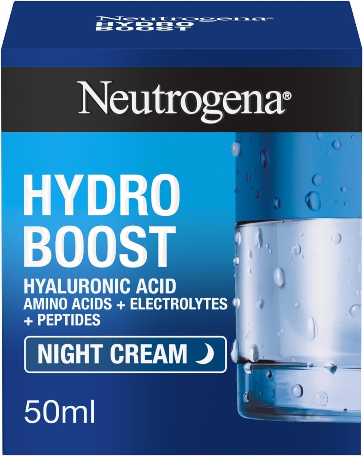 Neutrogena Hydro Boost – Moisturizing Night Mask, 50 ml (Packaging may vary)