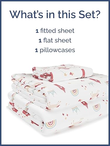 Miniatura 9 de Juego de sábanas de lunares para niños, de tamaño individual, sábanas divertidas para camas individuales, sábanas para niños pequeños y adolescentes