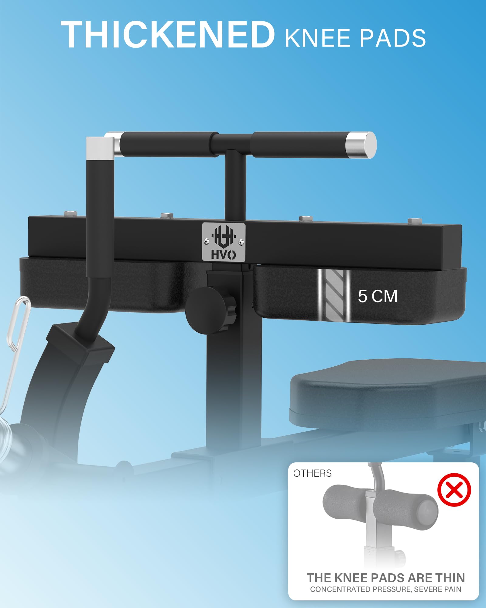 HVO Wedentrainer Wadenmaschine Sitzend: Beintrainer für Zuhause im Sitzen Bein Training Trainingsgerät Kraft-Beintrainer Seated Calf Raise Machine