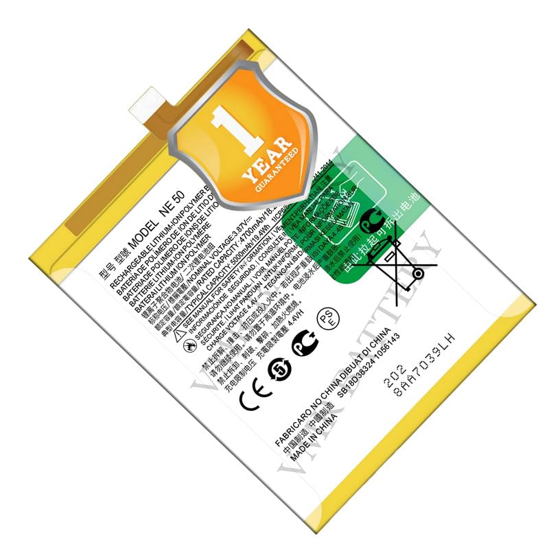 Image of Original NE50 Battery Compatible for Motorola Moto G52 (XT2221-1, XT2221-2) | Moto G72 (XT2255-1) | Moto G82 (XT2225-1) - (5000mAh) - 1 Year Warranty K7