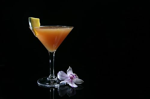 Miniatura 2 de Strahl Vasos de Martini acrílicos irrompibles, diseño de policarbonato irrompible, alcohol transparente para cóctel, bar en casa, pub y