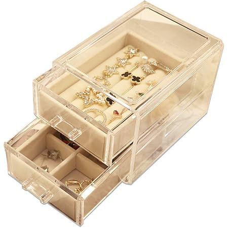 Amazon ジュエリー収納 アクセサリー収納 指輪ケース ジュエリーボックス 透明 引き出し 小物入れ 宝石箱 ネックレス 指輪 贈り物 プレゼント 記念日 お祝い おしゃれ ジュエリー収納 オンライン通販 Amazon ジュエリー収納 アクセサリー収納 指輪ケース ジュエリーボックス 透明 引き出し 小物入れ 宝石箱 ネックレス 指輪 贈り物 プレゼント 記念日 お祝い おしゃれ ジュエリー収納 オンライン通販