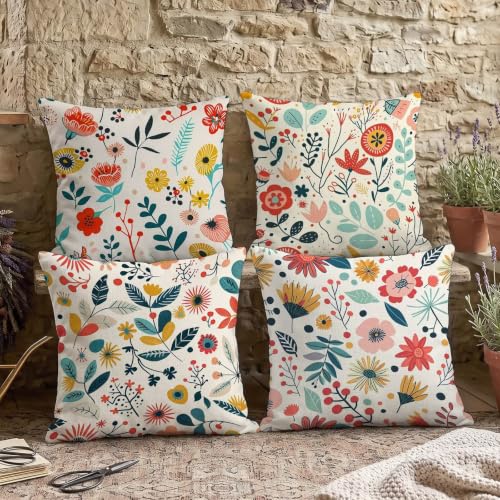 Housse de coussin pour canapé lavable et imperméable 45x45 cm - 5